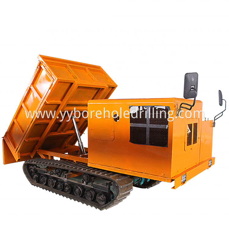 Mini Hydraulic Rubber Tracked Agricultural Dump Truck Dumper For Sale 4 Jpg